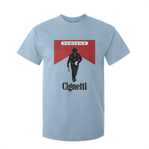 Cignetti Walking Retro Red Box T Shirt For Kid Indiana Game Day Sports Fan TS02 Light Blue Print Your Wear