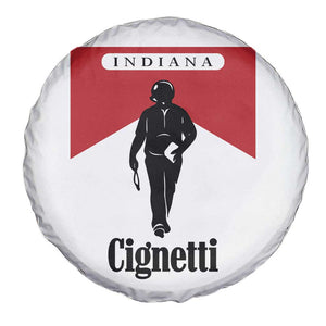 Cignetti Walking Retro Red Box Spare Tire Cover Indiana Game Day Sports Fan TS02 Print Your Wear