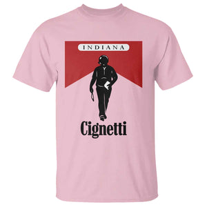 Cignetti Walking Retro Red Box T Shirt Indiana Game Day Sports Fan TS02 Light Pink Print Your Wear