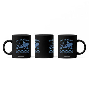 Funny Whale Shark Christian Bible Jonah 1:17 Coffee Mug Get In Loser We're Doing God's Will TS02 Print Your Wear