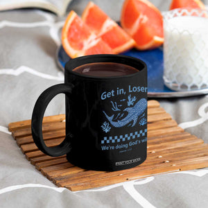 Funny Whale Shark Christian Bible Jonah 1:17 Coffee Mug Get In Loser We're Doing God's Will TS02 Print Your Wear