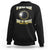 Total Solar Eclipse Sweatshirt My Birthday Present From The Universe April 8 2024 TS02 Black Printyourwear