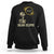 Total Solar Eclipse Skeleton Sweatshirt Funny Watching American Totality April 8 2024 Matching TS02 Black Printyourwear