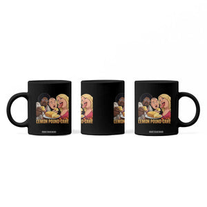 Funny Lemon Pound Cake Meme Coffee Mug Retro Edgy Music Humor Gift for Party Lovers TS02 Print Your Wear