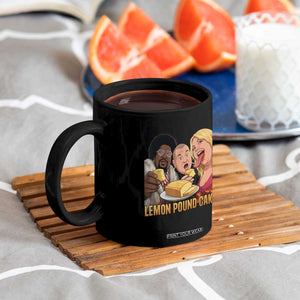 Funny Lemon Pound Cake Meme Coffee Mug Retro Edgy Music Humor Gift for Party Lovers TS02 Print Your Wear