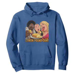 Funny Lemon Pound Cake Meme Hoodie Retro Edgy Music Humor Gift for Party Lovers TS02 Royal Blue Print Your Wear