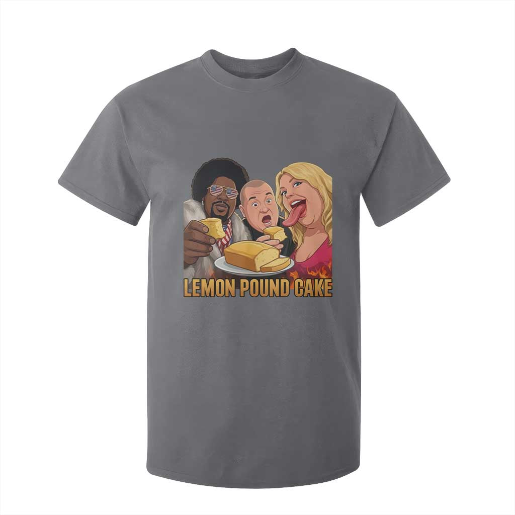 Funny Lemon Pound Cake Meme T Shirt For Kid Retro Edgy Music Humor Gift for Party Lovers TS02 Charcoal Print Your Wear