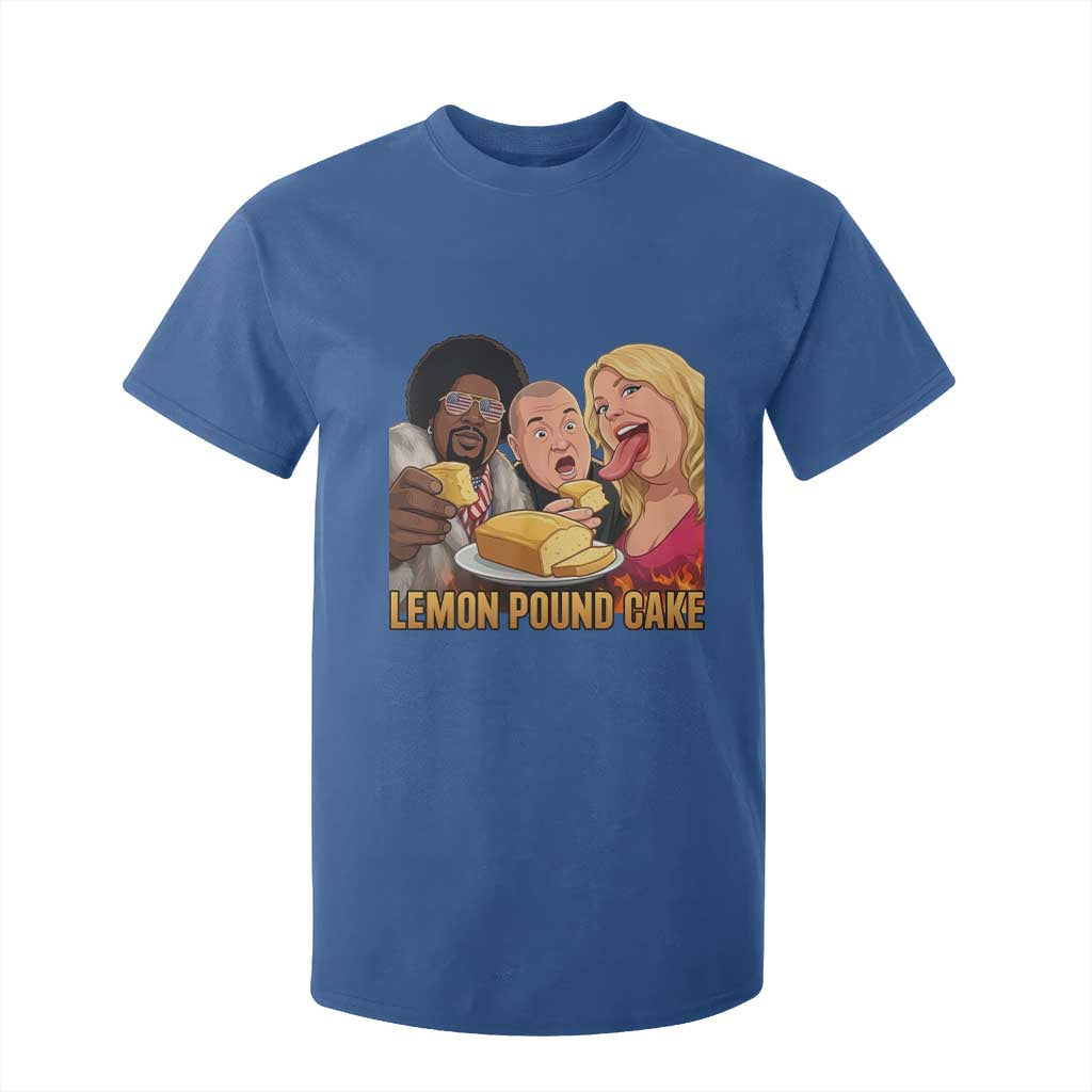 Funny Lemon Pound Cake Meme T Shirt For Kid Retro Edgy Music Humor Gift for Party Lovers TS02 Royal Blue Print Your Wear
