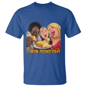 Funny Lemon Pound Cake Meme T Shirt Retro Edgy Music Humor Gift for Party Lovers TS02 Royal Blue Print Your Wear