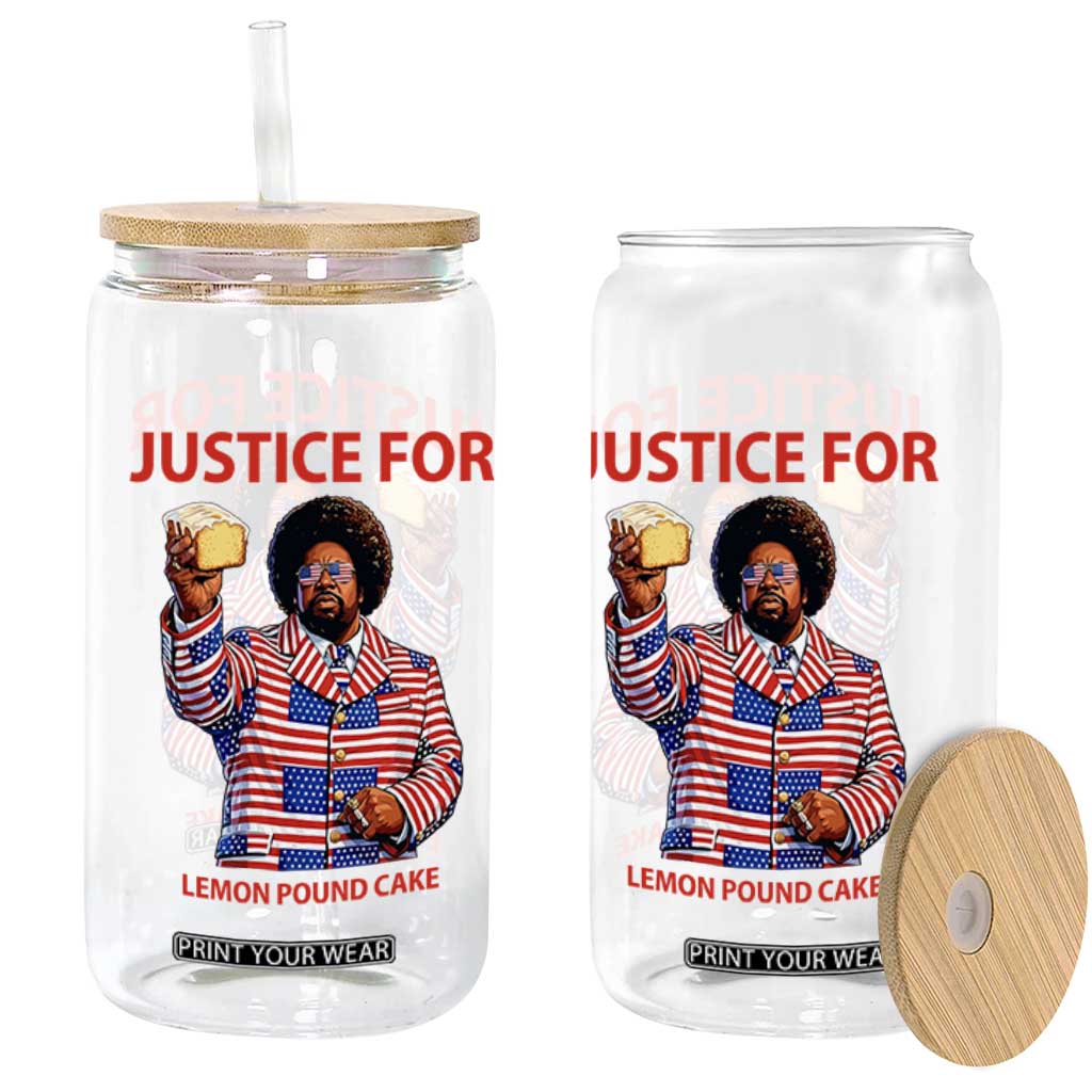 Justice for Lemon Pound Cake Glass Can Funny Viral Edgy Meme Courtroom Parody Rap Fans TS02 Print Your Wear
