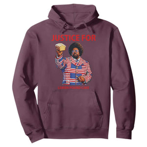 Justice for Lemon Pound Cake Hoodie Funny Viral Edgy Meme Courtroom Parody Rap Fans TS02 Maroon Print Your Wear