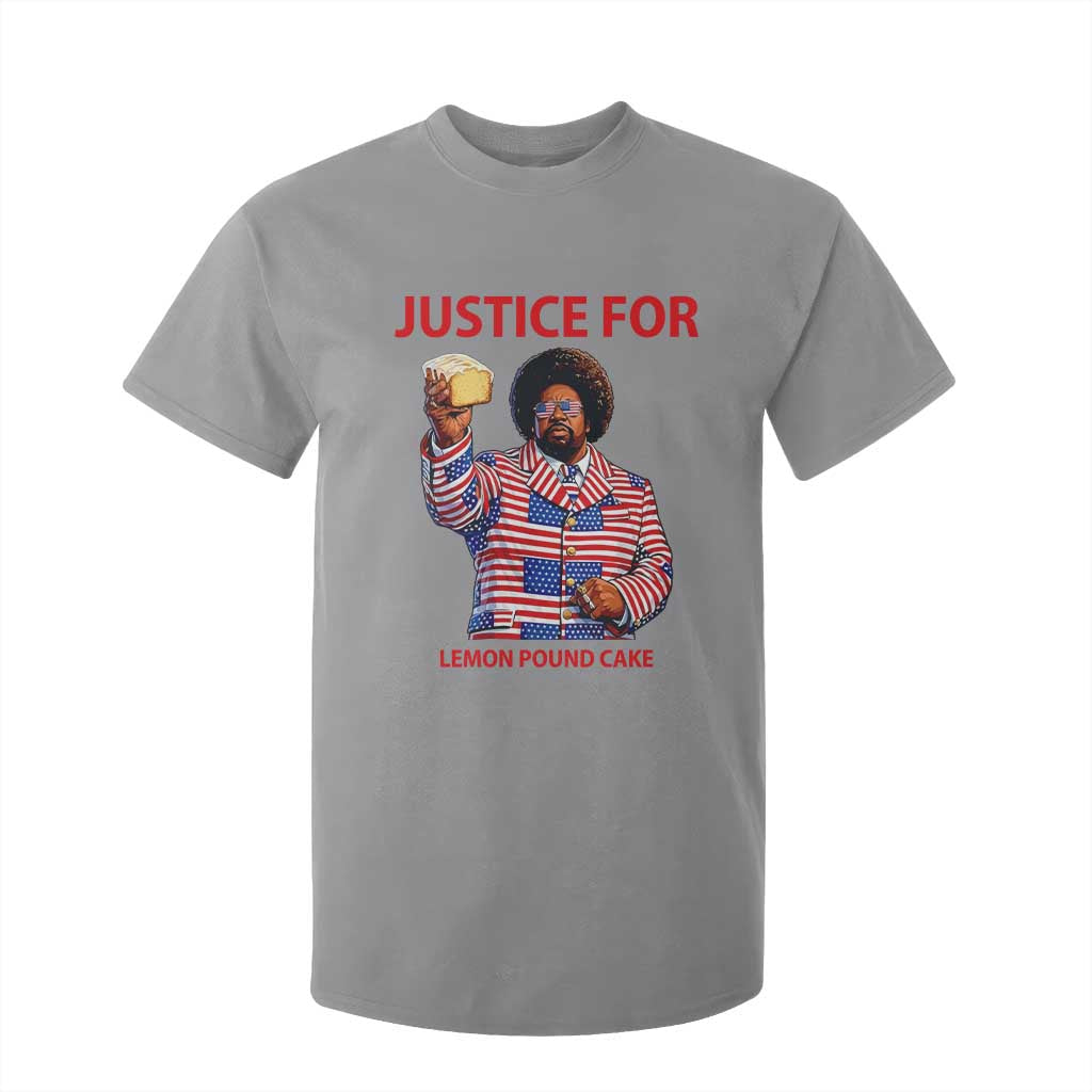 Justice for Lemon Pound Cake T Shirt For Kid Funny Viral Edgy Meme Courtroom Parody Rap Fans TS02 Sport Gray Print Your Wear