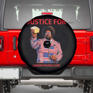 Justice for Lemon Pound Cake Spare Tire Cover Funny Viral Edgy Meme Courtroom Parody Rap Fans TS02 Black Print Your Wear
