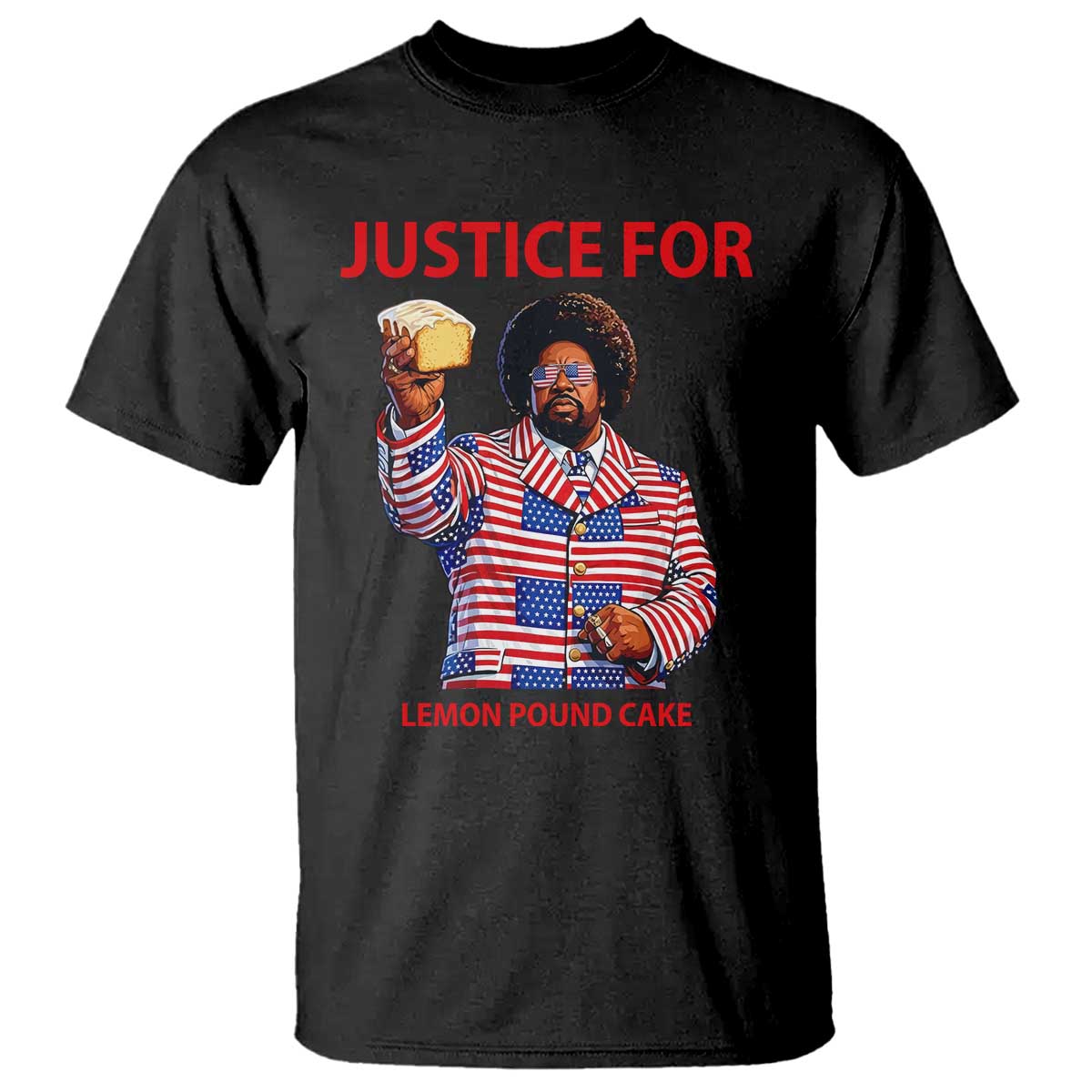 Justice for Lemon Pound Cake T Shirt Funny Viral Edgy Meme Courtroom Parody Rap Fans TS02 Black Print Your Wear