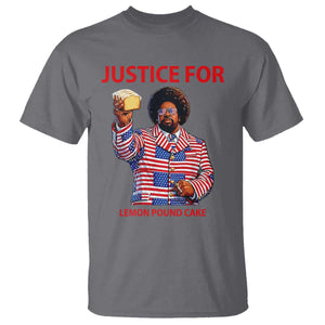 Justice for Lemon Pound Cake T Shirt Funny Viral Edgy Meme Courtroom Parody Rap Fans TS02 Charcoal Print Your Wear