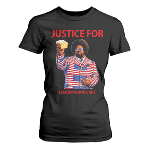 Justice for Lemon Pound Cake T Shirt For Women Funny Viral Edgy Meme Courtroom Parody Rap Fans TS02 Black Print Your Wear