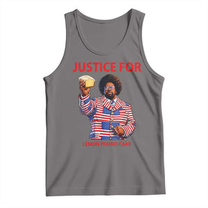 Justice for Lemon Pound Cake Tank Top Funny Viral Edgy Meme Courtroom Parody Rap Fans TS02 Deep Heather Print Your Wear