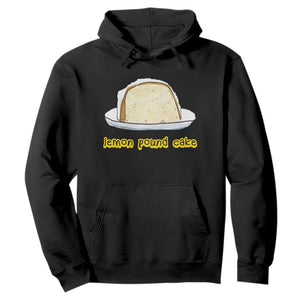 Lemon Pound Cake Funny Meme Hoodie Viral Edgy Hip Hop Humor Parody Gift for Rap Fans TS02 Black Print Your Wear