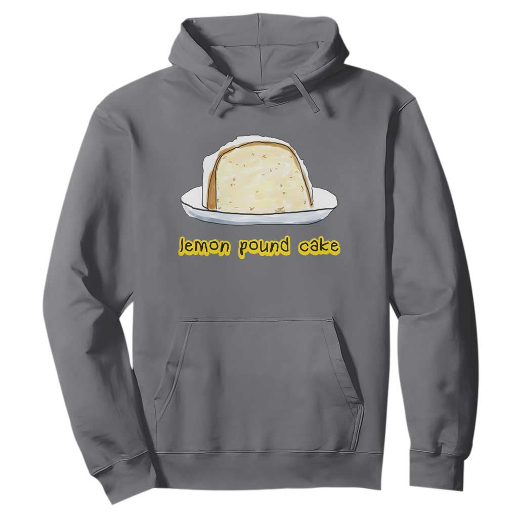 Lemon Pound Cake Funny Meme Hoodie Viral Edgy Hip Hop Humor Parody Gift for Rap Fans TS02 Charcoal Print Your Wear