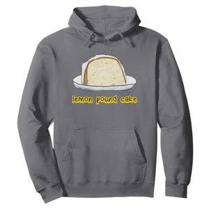 Lemon Pound Cake Funny Meme Hoodie Viral Edgy Hip Hop Humor Parody Gift for Rap Fans TS02 Charcoal Print Your Wear
