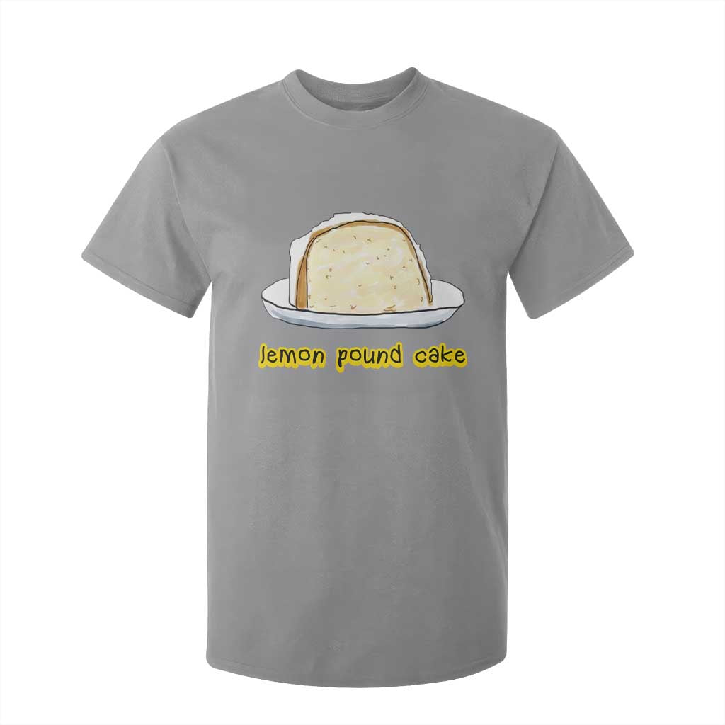 Lemon Pound Cake Funny Meme T Shirt For Kid Viral Edgy Hip Hop Humor Parody Gift for Rap Fans TS02 Sport Gray Print Your Wear