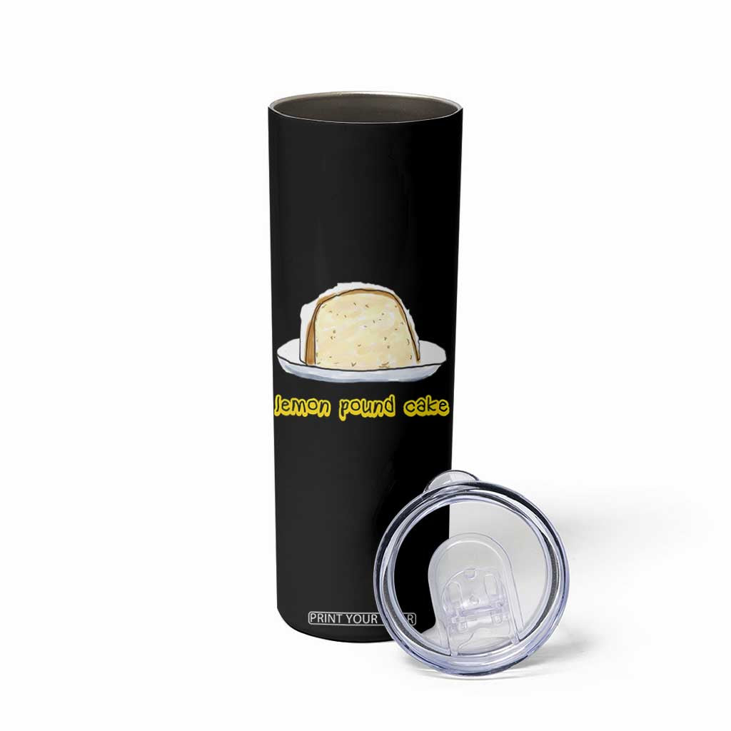 Lemon Pound Cake Funny Meme Skinny Tumbler Viral Edgy Hip Hop Humor Parody Gift for Rap Fans TS02 Print Your Wear