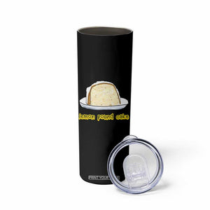 Lemon Pound Cake Funny Meme Skinny Tumbler Viral Edgy Hip Hop Humor Parody Gift for Rap Fans TS02 Print Your Wear