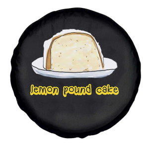 Lemon Pound Cake Funny Meme Spare Tire Cover Viral Edgy Hip Hop Humor Parody Gift for Rap Fans TS02 Print Your Wear