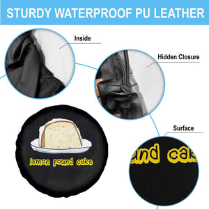 Lemon Pound Cake Funny Meme Spare Tire Cover Viral Edgy Hip Hop Humor Parody Gift for Rap Fans TS02 Print Your Wear