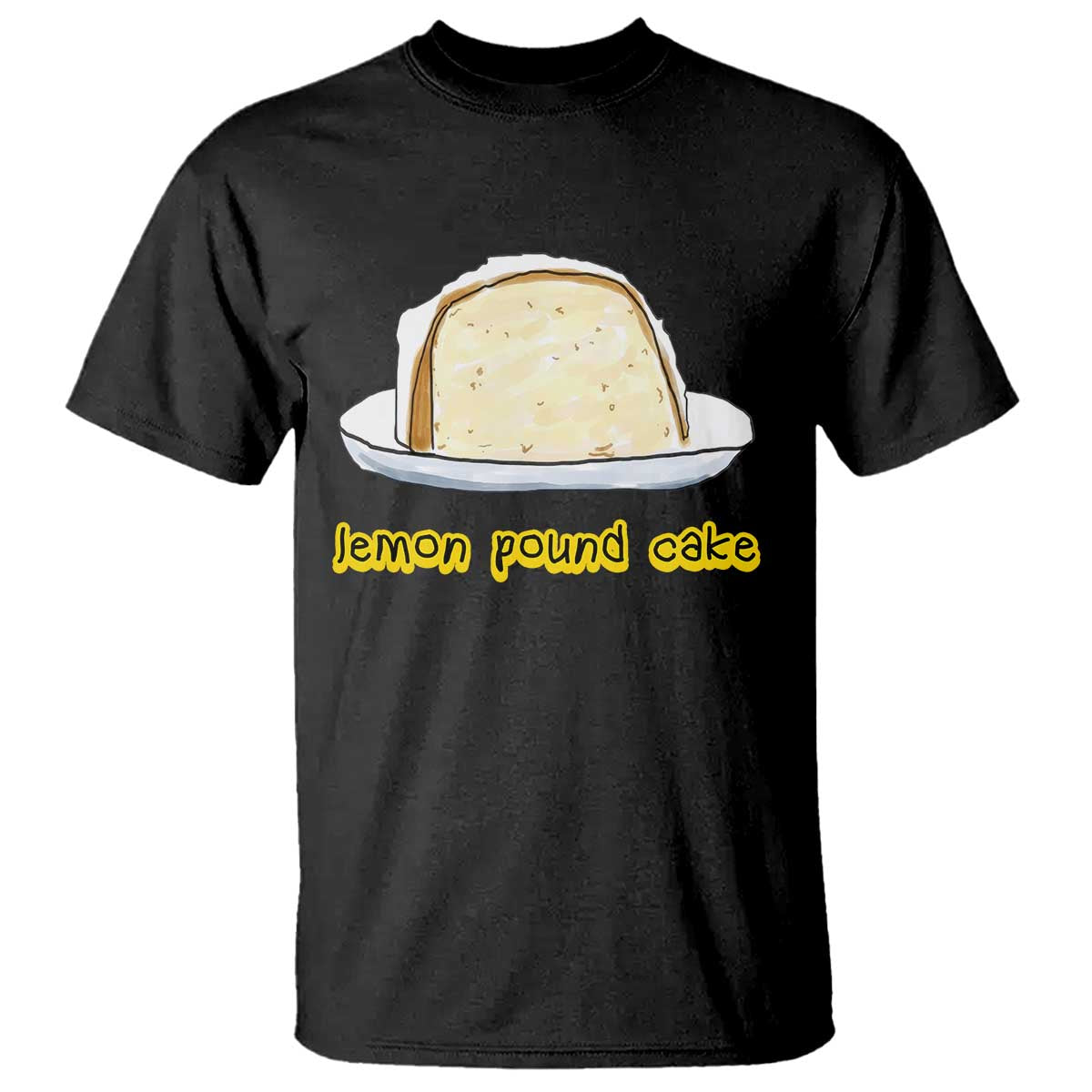 Lemon Pound Cake Funny Meme T Shirt Viral Edgy Hip Hop Humor Parody Gift for Rap Fans TS02 Black Print Your Wear