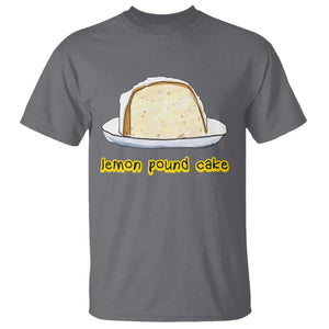 Lemon Pound Cake Funny Meme T Shirt Viral Edgy Hip Hop Humor Parody Gift for Rap Fans TS02 Charcoal Print Your Wear