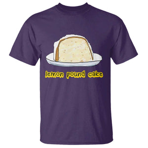 Lemon Pound Cake Funny Meme T Shirt Viral Edgy Hip Hop Humor Parody Gift for Rap Fans TS02 Purple Print Your Wear