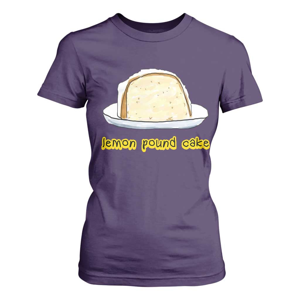 Lemon Pound Cake Funny Meme T Shirt For Women Viral Edgy Hip Hop Humor Parody Gift for Rap Fans TS02 Purple Print Your Wear