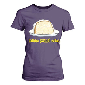 Lemon Pound Cake Funny Meme T Shirt For Women Viral Edgy Hip Hop Humor Parody Gift for Rap Fans TS02 Purple Print Your Wear
