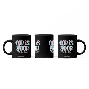 God Is Good All The Time Coquette Christian Faith Coffee Mug Floral Patchwork Aesthetic Bow Cute Religious Gift TS02 Print Your Wear