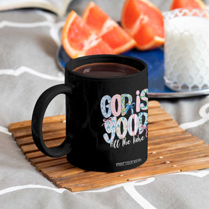 God Is Good All The Time Coquette Christian Faith Coffee Mug Floral Patchwork Aesthetic Bow Cute Religious Gift TS02 Print Your Wear