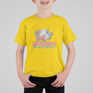 Mental Health Matters T Shirt For Kid End The Stigma Mental Health Matters Mental Awareness TS02 Daisy Printyourwear
