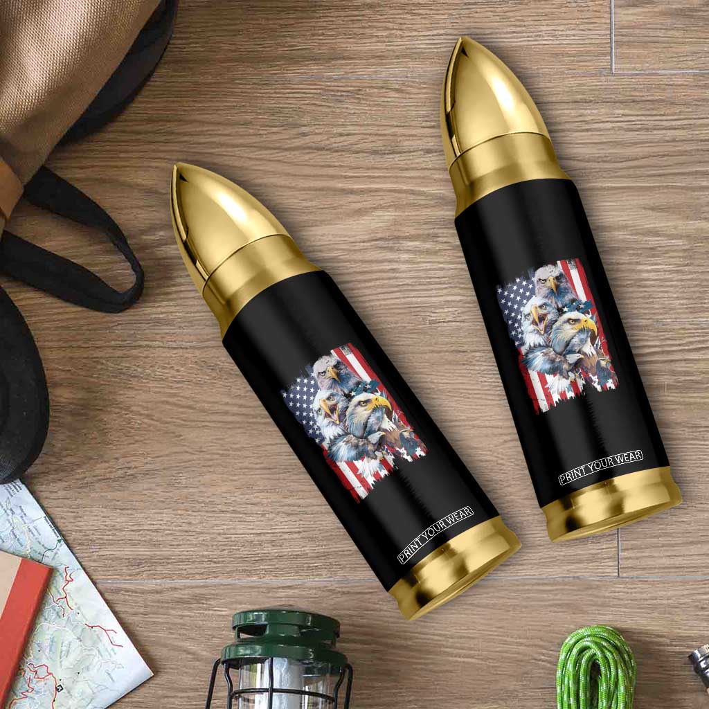 Patriotic American Eagle Bullet Tumbler US Flag US Pride Patriotic Spirit TS02 Print Your Wear