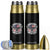 American Patriotic Bullet Tumbler If My Flag Offends You I'll Help You Pack American Flag Bald Eagle TS02 Black Print Your Wear
