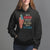 Female Veteran Hoodie I Am A Woman I Served In The Military I Am Veteran TS02 Black Printyourwear