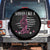 Female Veteran Spare Tire Cover Served Like A Girl American Flag US Pride TS02 No hole Black Print Your Wear