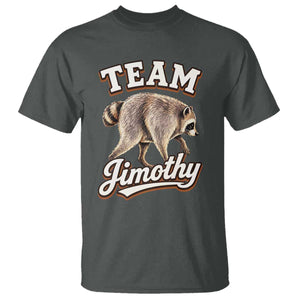 Team Jimothy Funny Viral Seattle Raccoon Legend T Shirt Trash Panda Meme Vintage Sports Style Graphic TS02 Dark Heather Print Your Wear