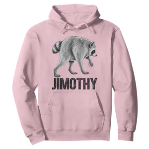 Viral Seattle Jimothy the Raccoon Hoodie Vintage Trash Panda Meme Graphic TS02 Light Pink Print Your Wear
