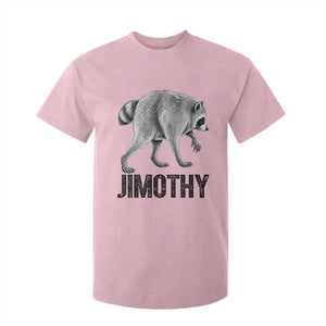 Viral Seattle Jimothy the Raccoon T Shirt For Kid Vintage Trash Panda Meme Graphic TS02 Light Pink Print Your Wear