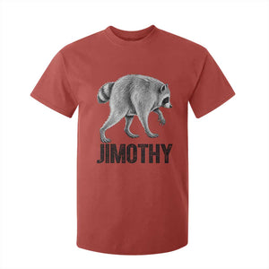 Viral Seattle Jimothy the Raccoon T Shirt For Kid Vintage Trash Panda Meme Graphic TS02 Red Print Your Wear