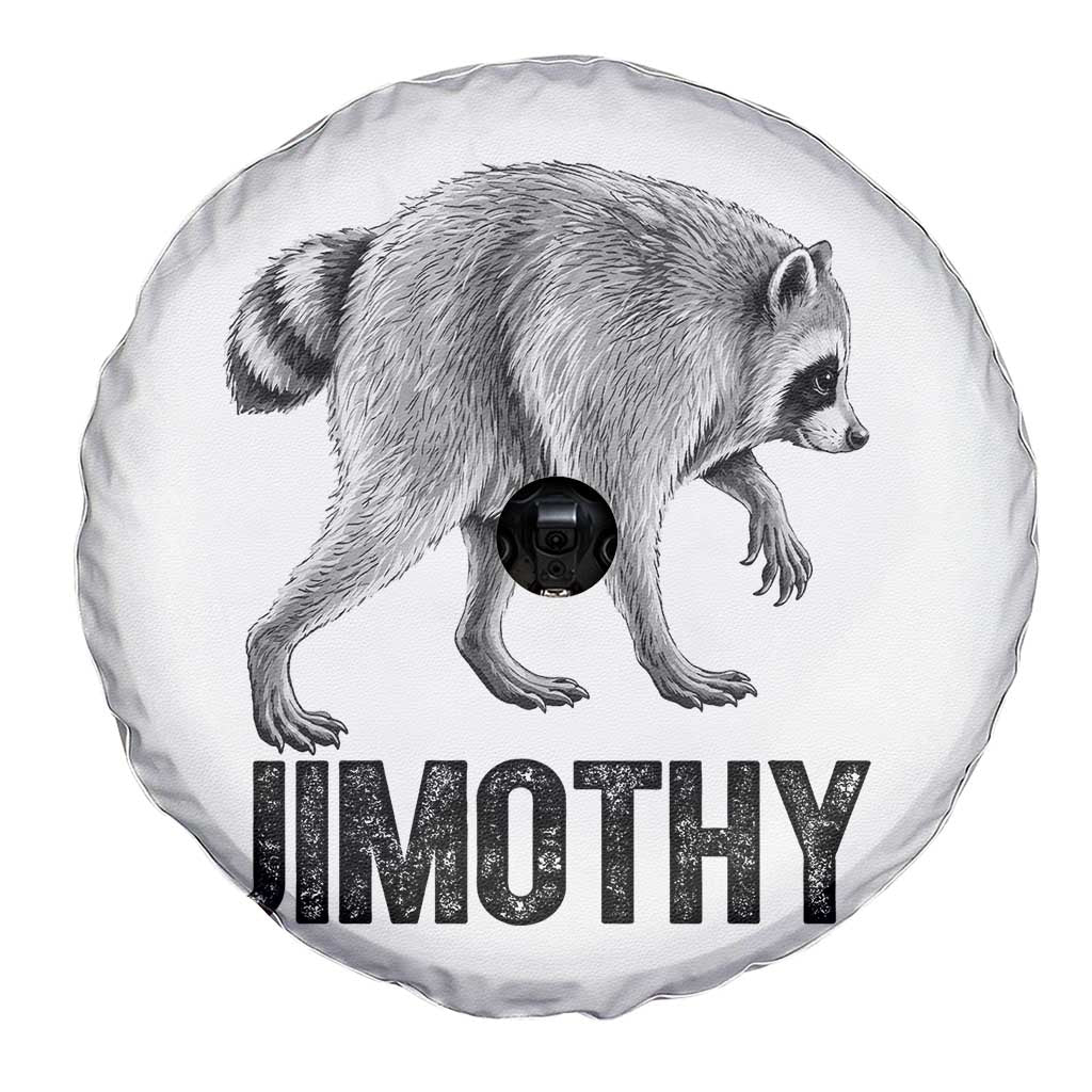 Viral Seattle Jimothy the Raccoon Spare Tire Cover Vintage Trash Panda Meme Graphic