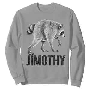 Viral Seattle Jimothy the Raccoon Sweatshirt Vintage Trash Panda Meme Graphic TS02 Sport Gray Print Your Wear