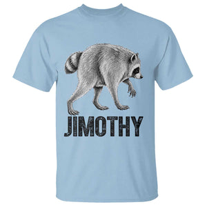 Viral Seattle Jimothy the Raccoon T Shirt Vintage Trash Panda Meme Graphic TS02 Light Blue Print Your Wear