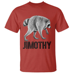 Viral Seattle Jimothy the Raccoon T Shirt Vintage Trash Panda Meme Graphic TS02 Red Print Your Wear