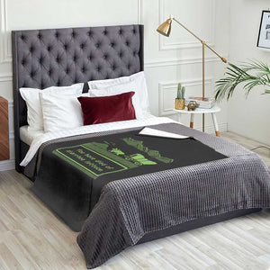 Retro 8-Bit Pixel 80s Game Over Parody Graphic Throw Blanket You Have Died Of Diarrhea Lettuce